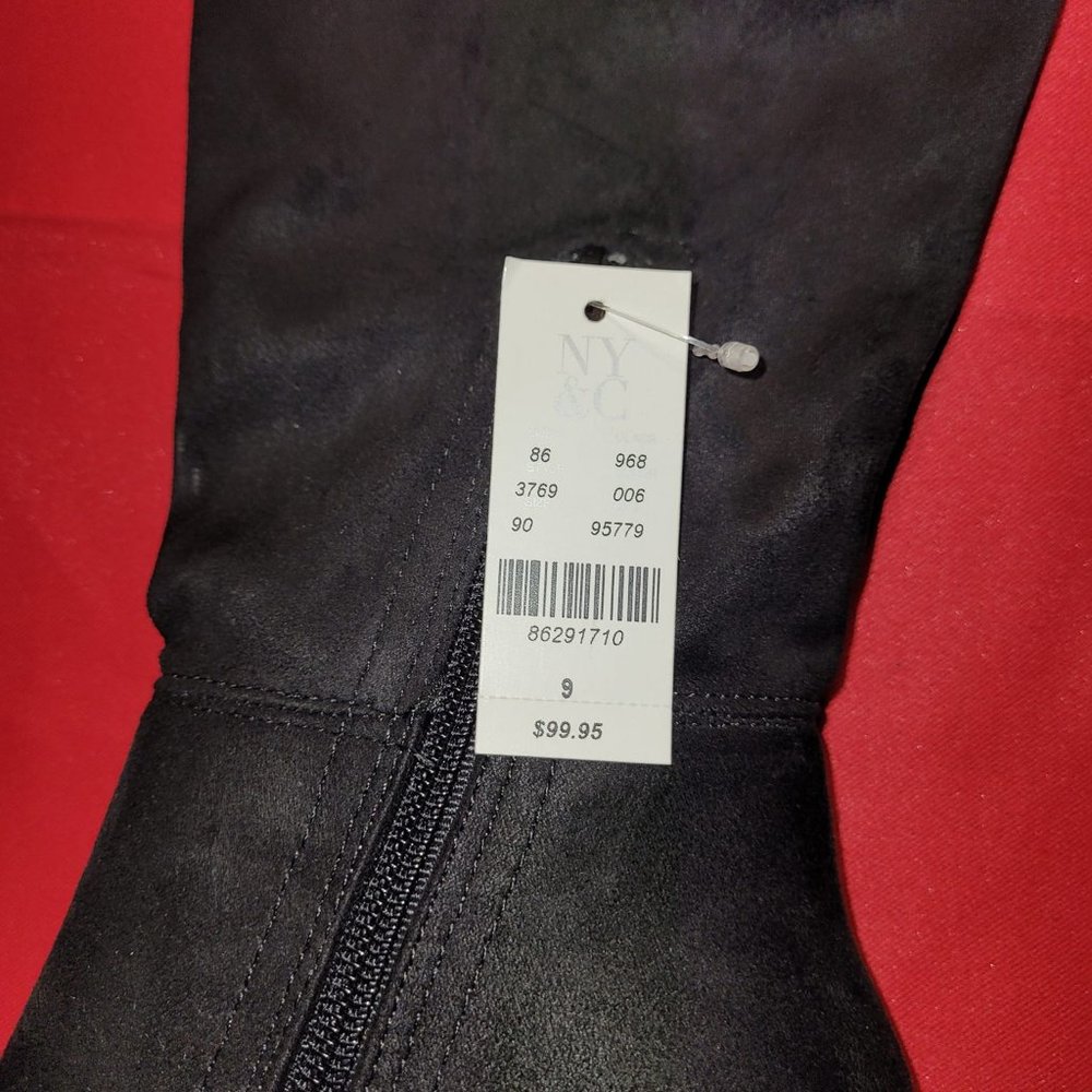 NY&Co Embellished-Heel Tall Boots (NWT) - Picture 3 of 5